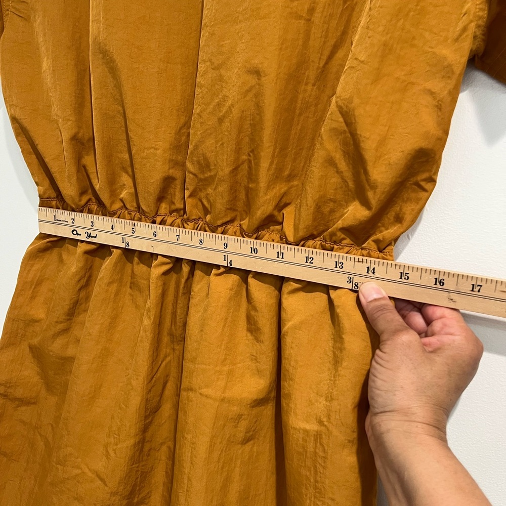 Nike Swooshwear Nylon‎ Desert Ochre/Orange Dress Sz. M NWT - Picture 11 of 13